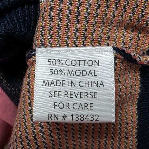 NWOT NAVY BLUE ModCloth Fall Sweater - Picture 6 of 6